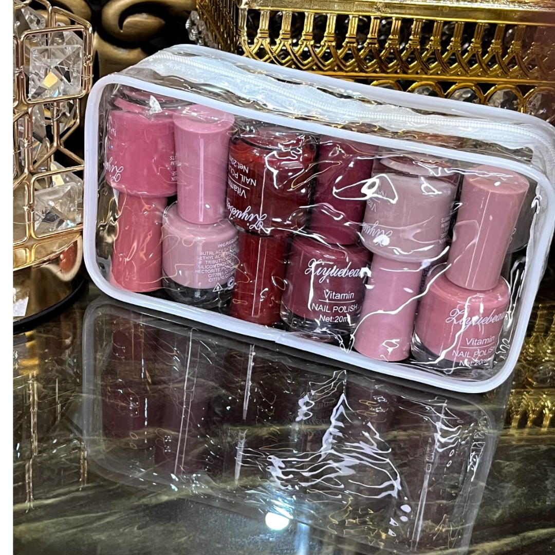 Pack of best quality nailpaints (12 Colors)