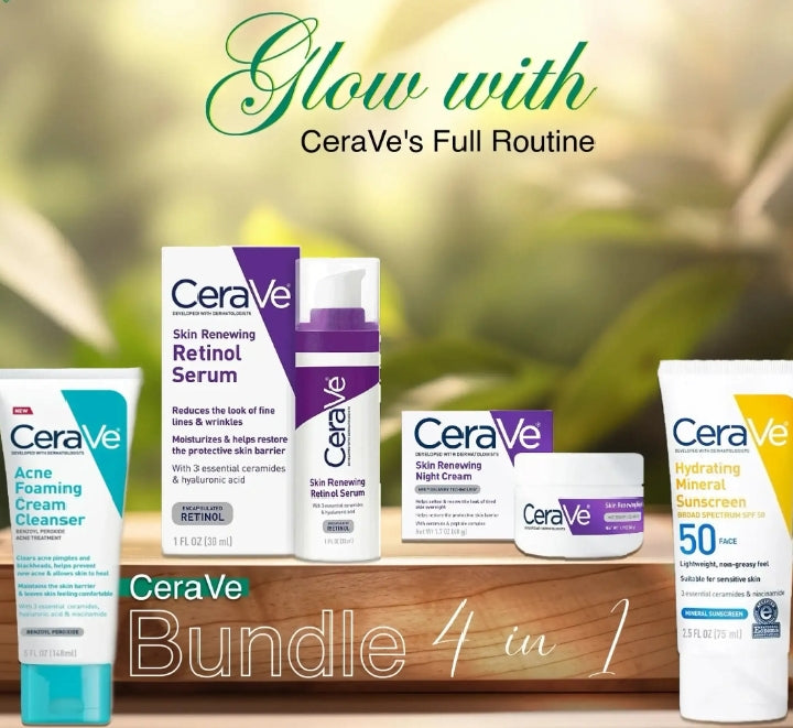 CeraVe Skincare Bundle 4 In one